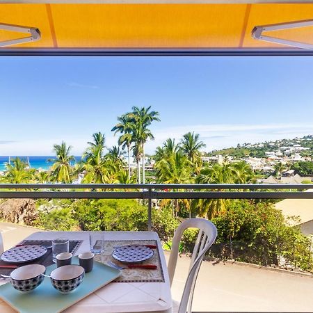 Cuty - Bel Et Spacieux Apt Avec Magnifique Vue Mer Et Piscine Saint Gilles Les Bains Kültér fotó